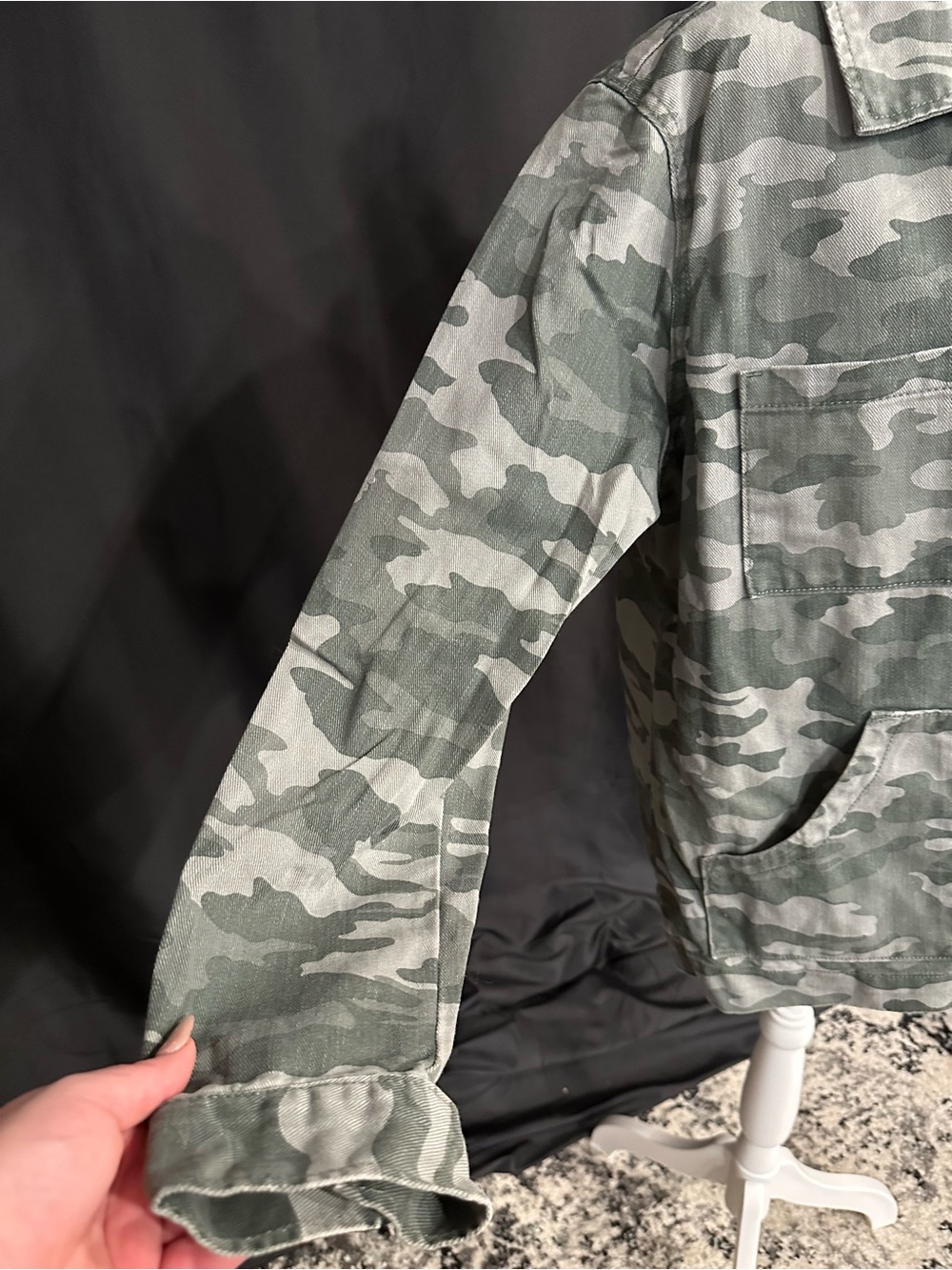 Universal Thread Green Utility Jacket - Picture 4 of 6